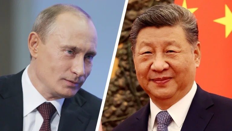Putin Xi Jinping China Visit